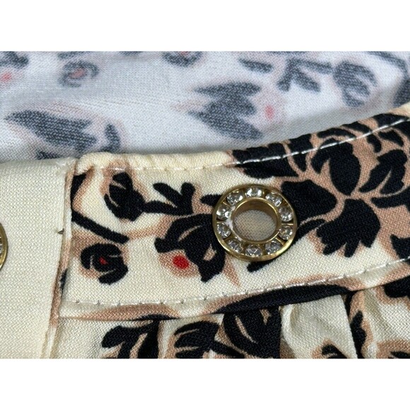 Notations Artsy Multicolored Floral Print Blouse Women Size 3XL - Picture 12 of 12